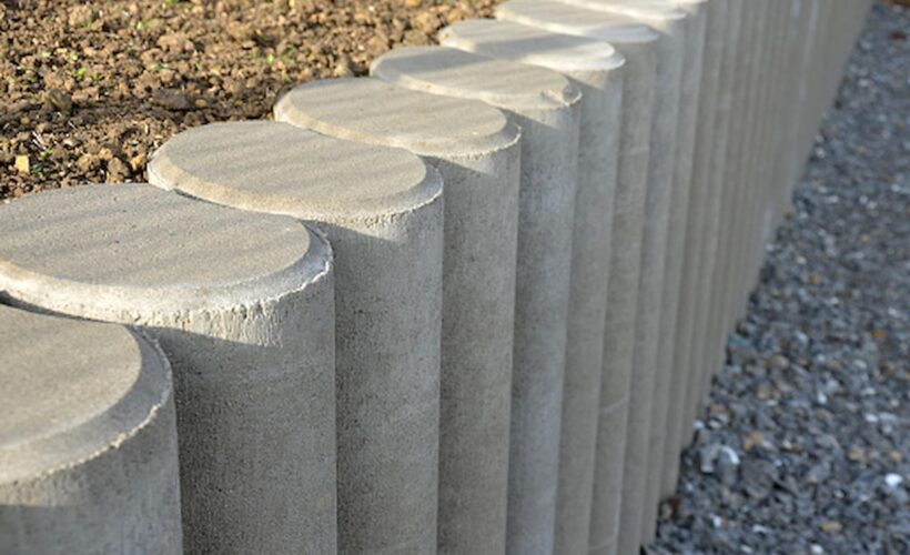 concrete bollards
